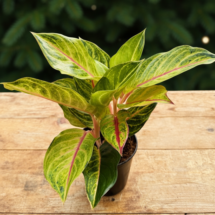 Aglaonema 'Golden Fluorite' | Preorder