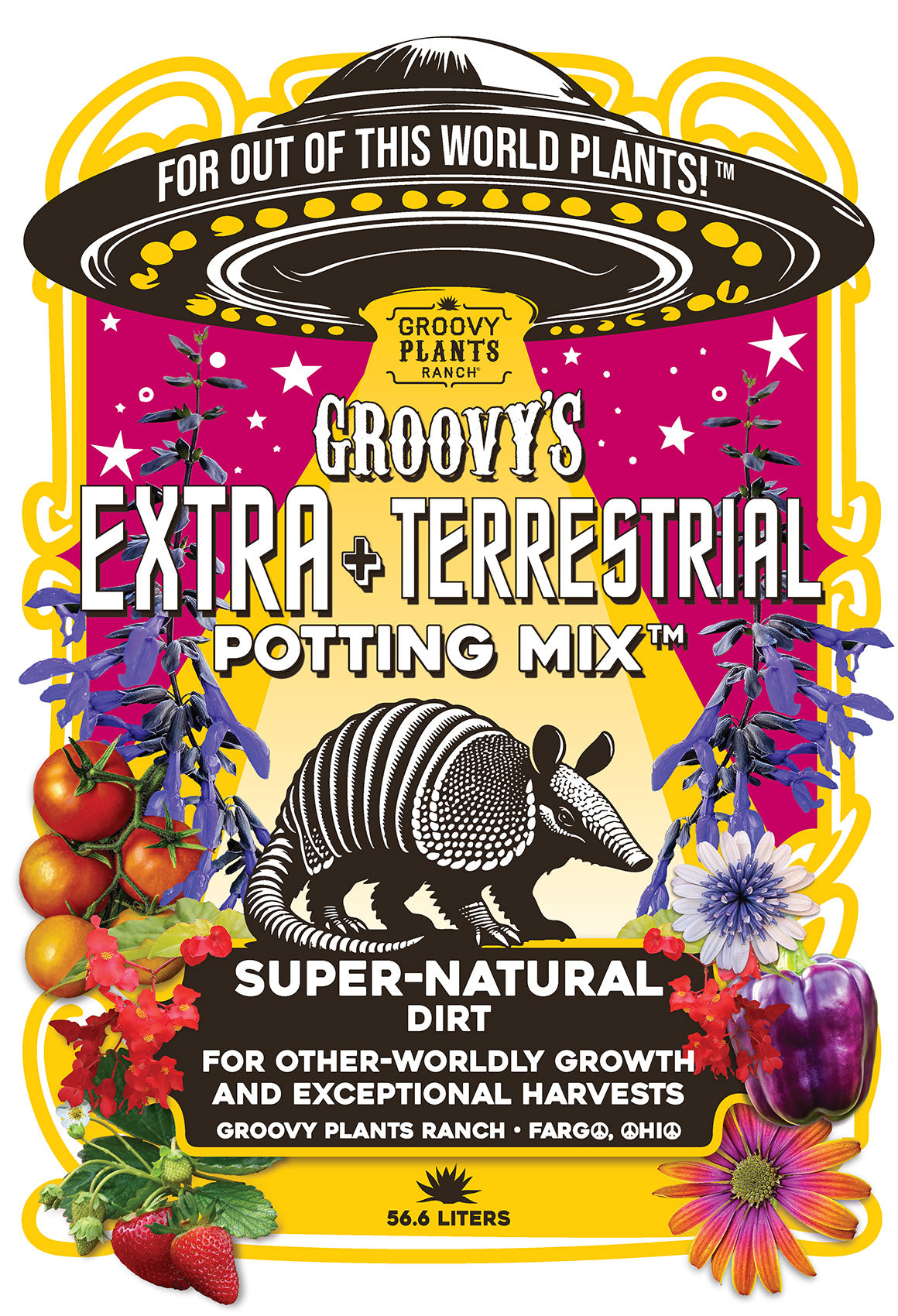 Groovy's Extra Terrestrial : All-Organic Potting Mix