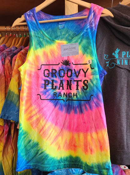 Groovy Tie Dye Tank Top