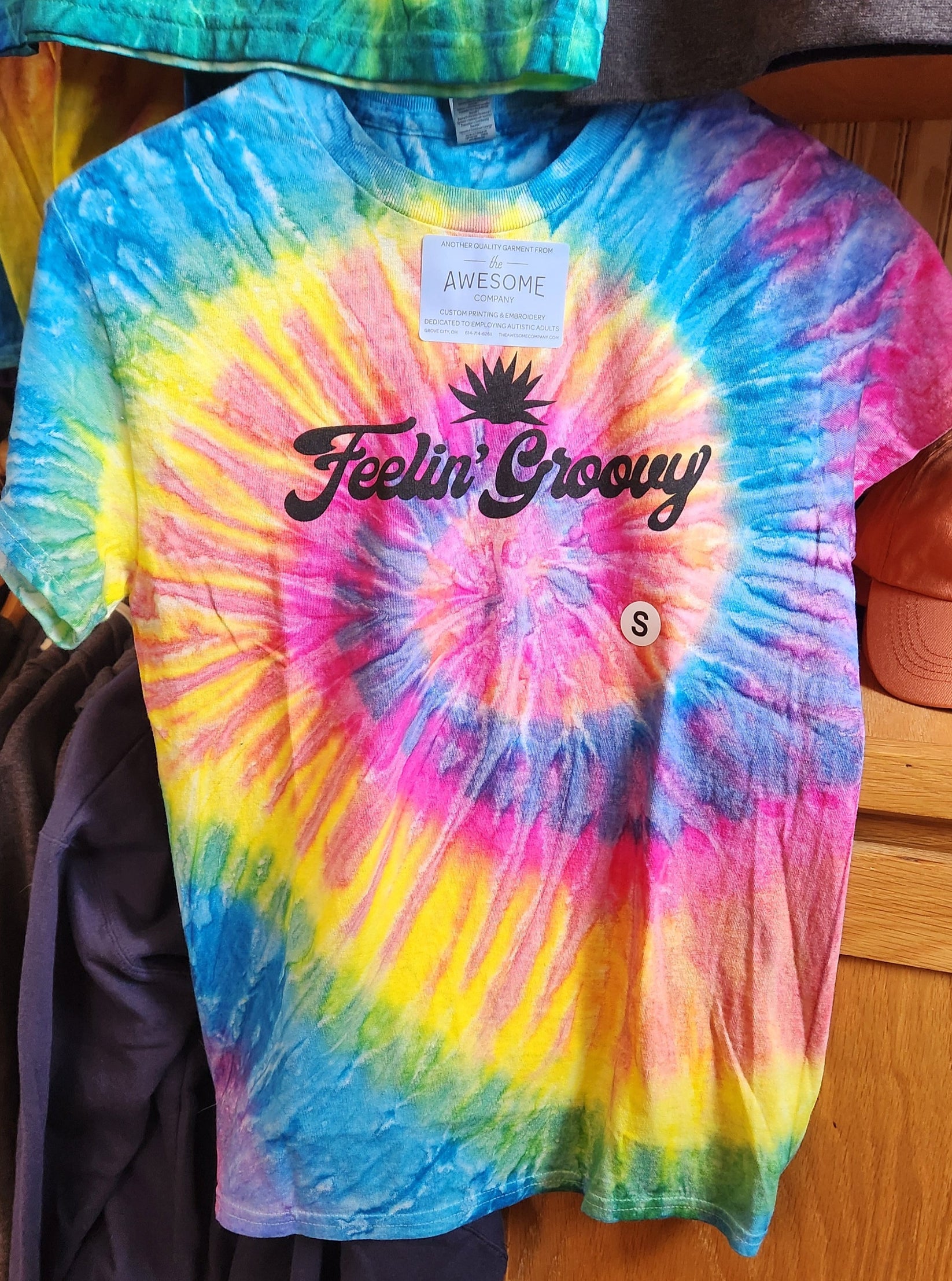 Groovy Tie Dye Long Sleeve Groovy Plants Ranch LLC The Groovy