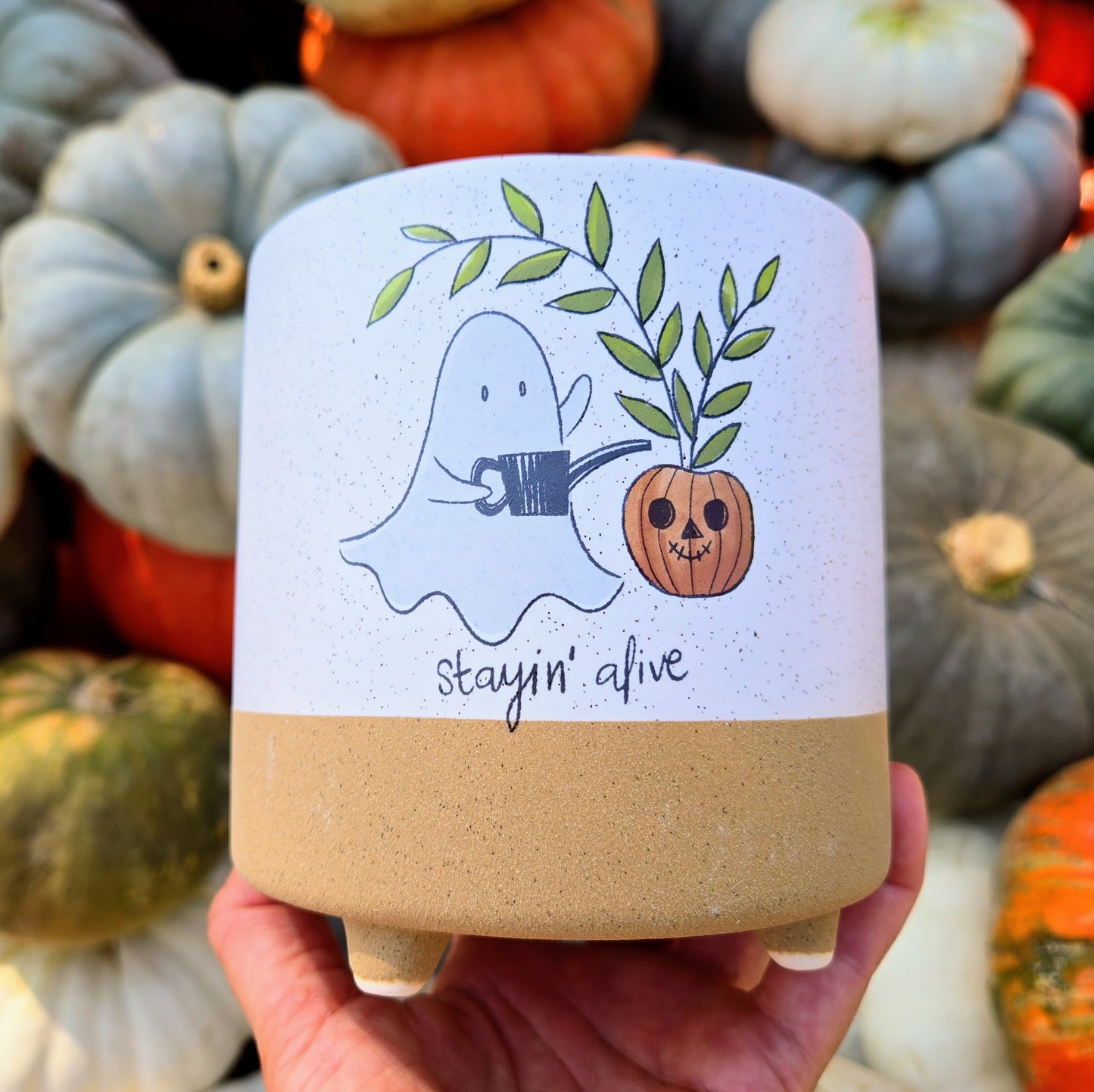 Optimistic Ghost Pot | Stayin' Alive | Limited Release Pickup Now