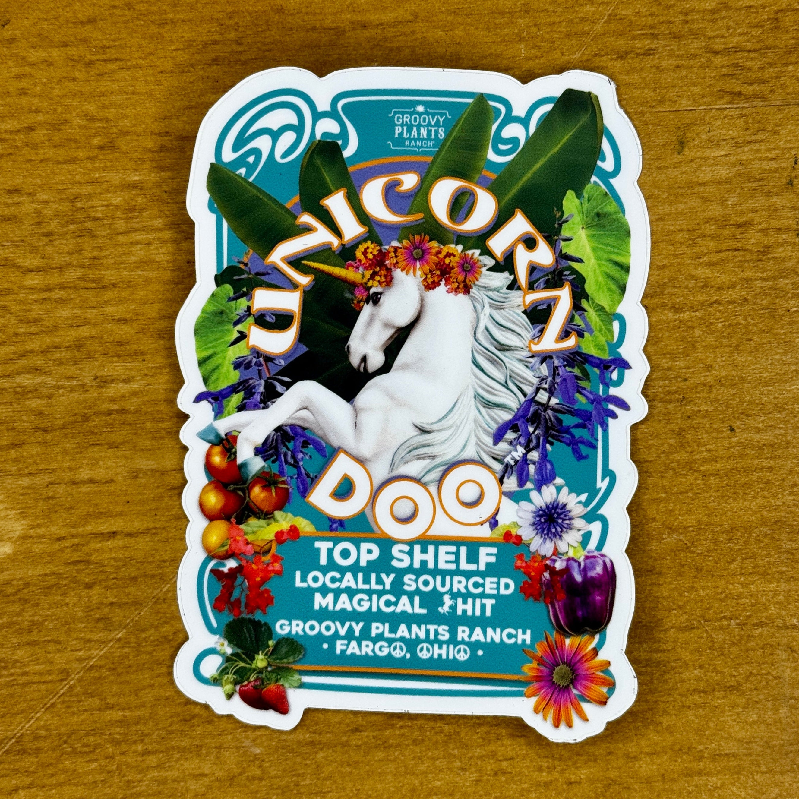 Unicorn Doo GPR Sticker