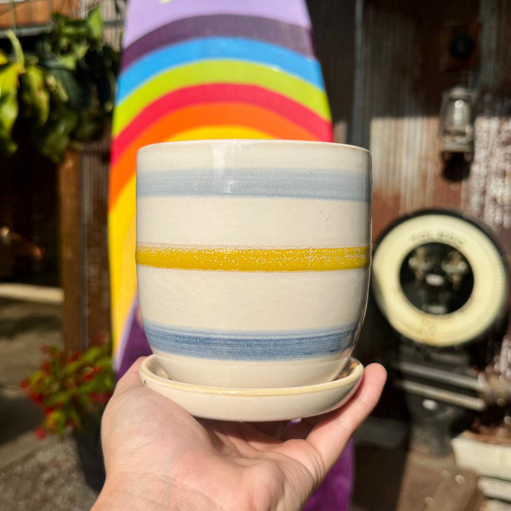 Seaside Stripe Planter