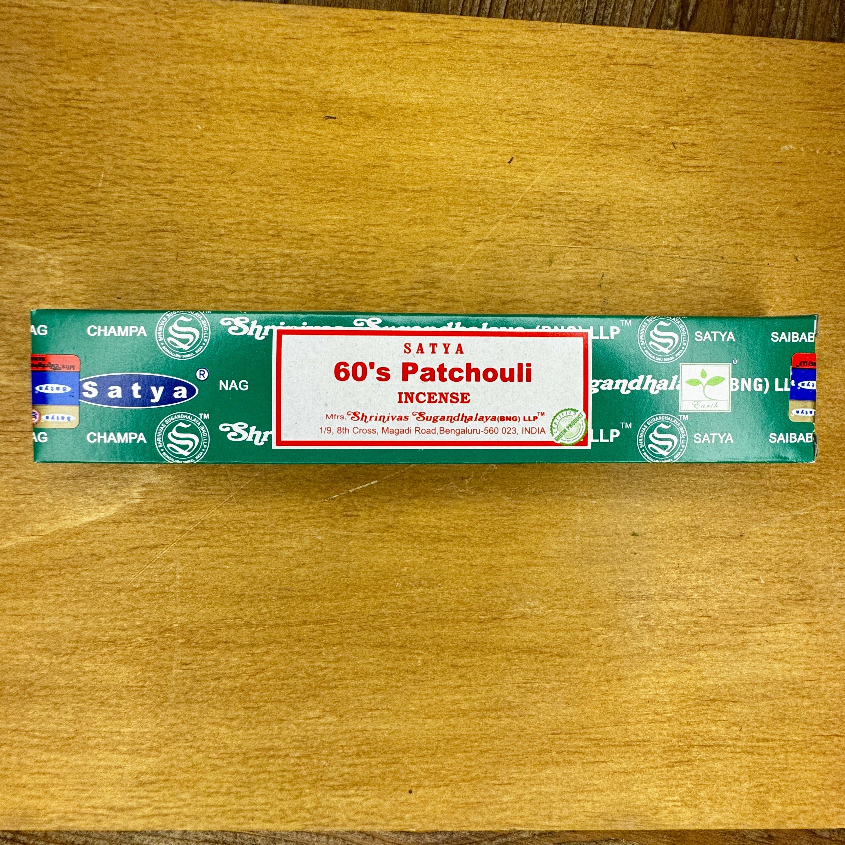 Satya Incense Sticks | 60's Patchouli