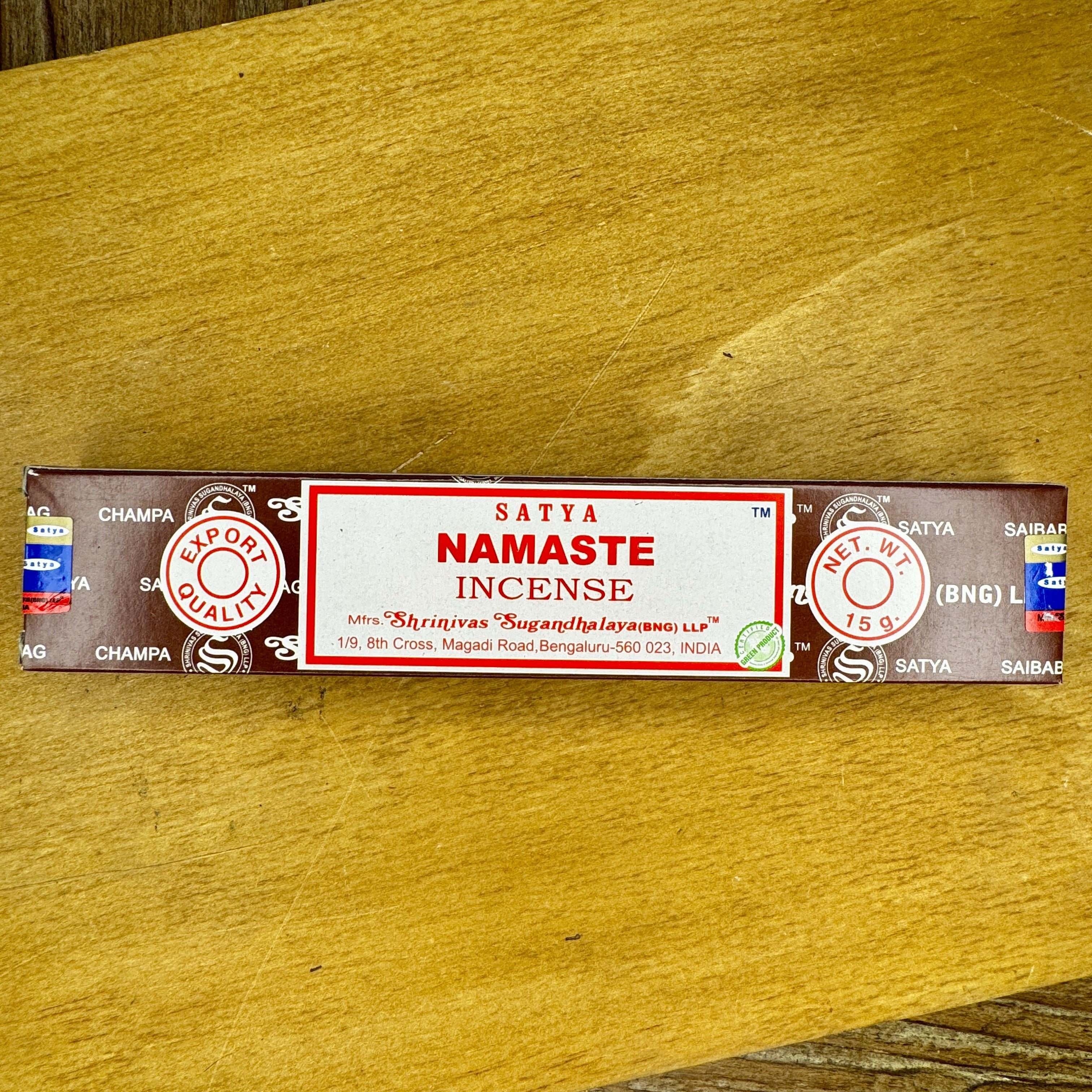 Satya Incense Sticks | Namaste