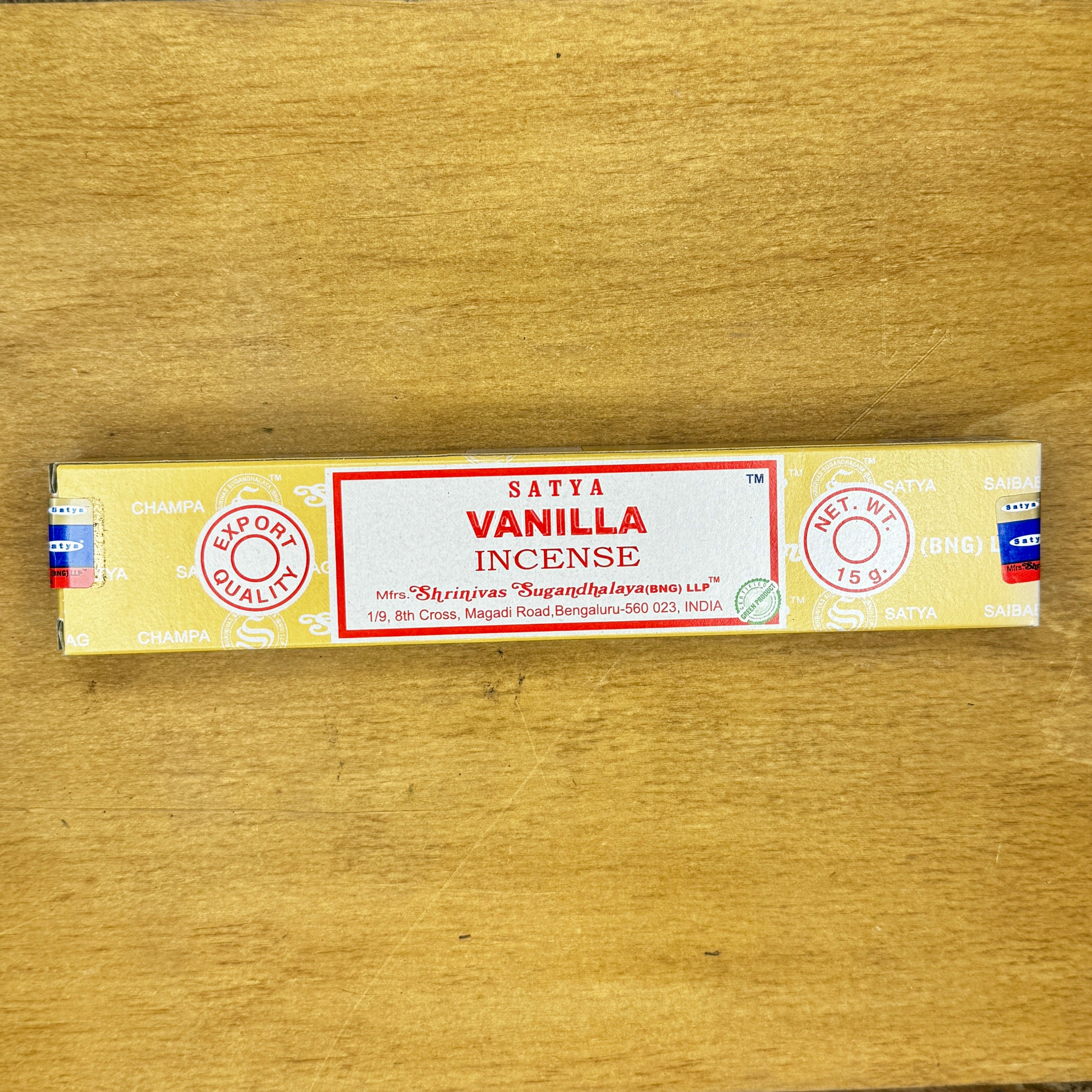 Satya Incense Sticks | Vanilla