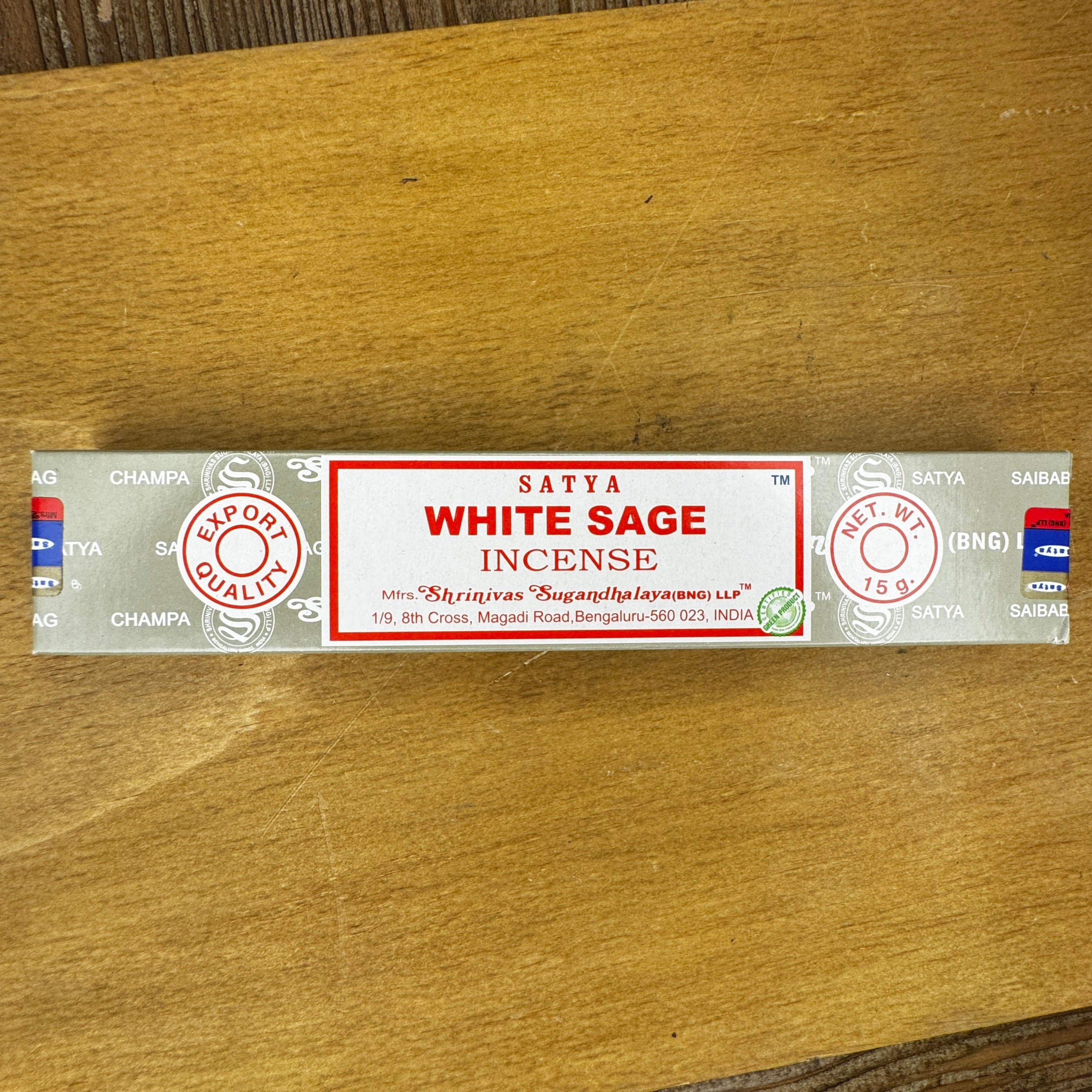 Satya Incense Sticks | White Sage