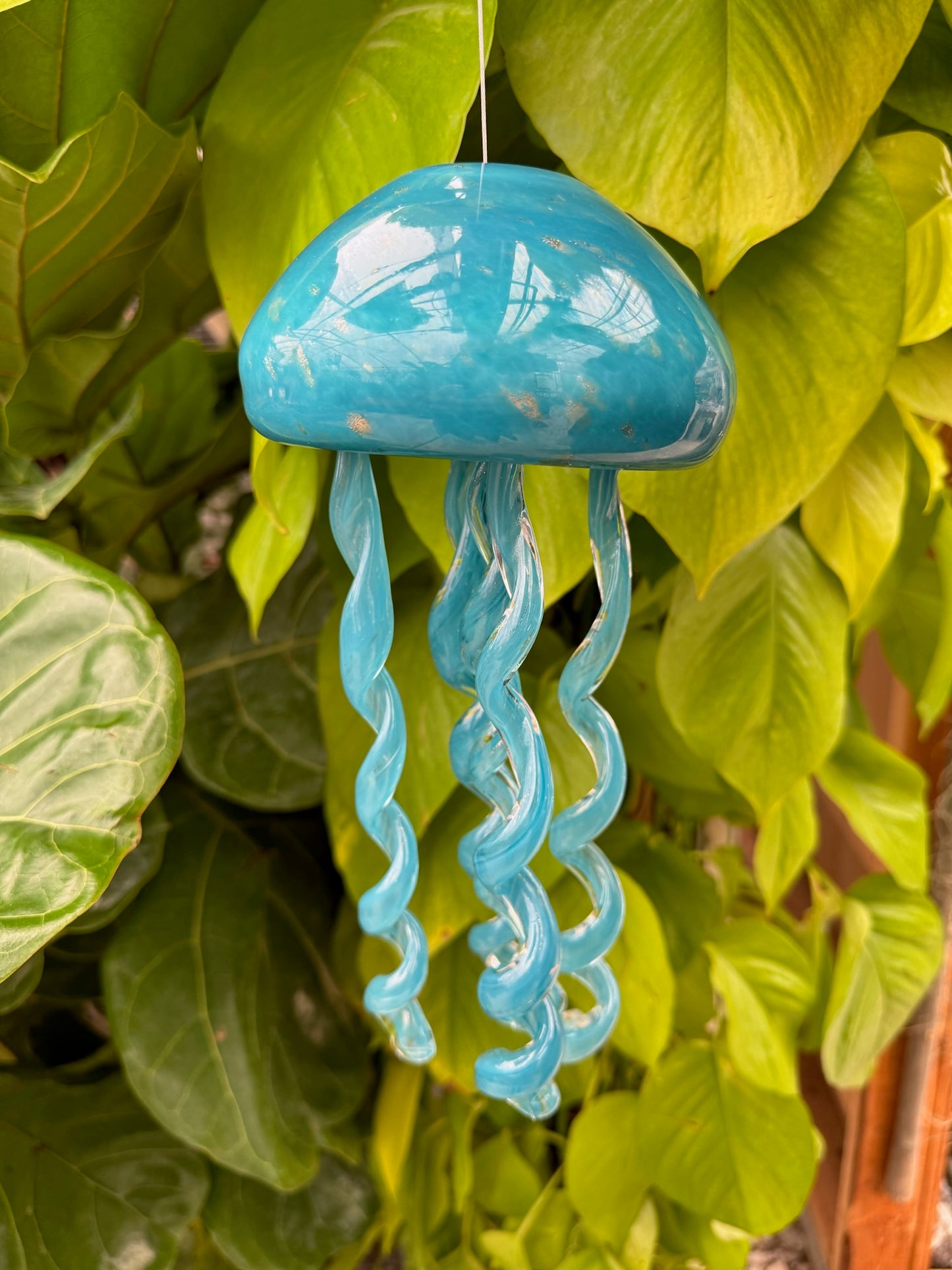 Art Glass Jellyfish Chime | Pickup in Store Today!