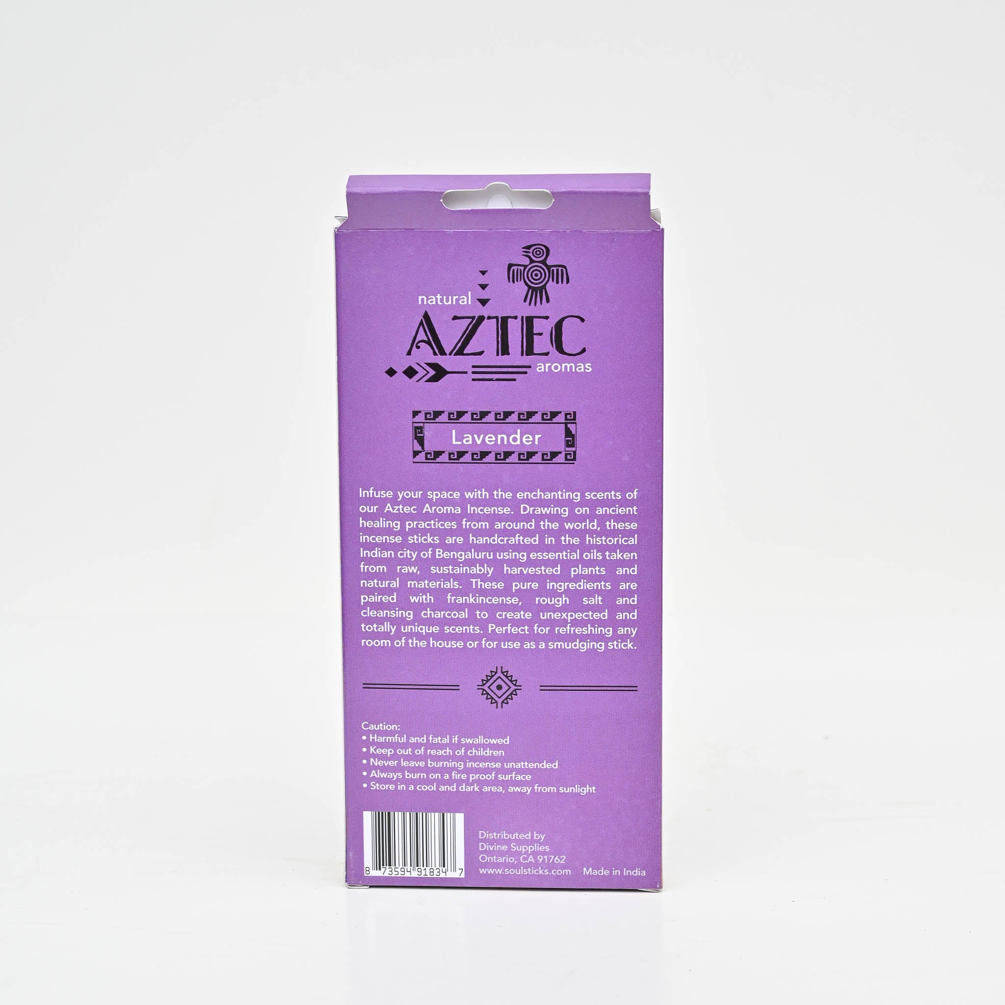 Lavender Aztec Plant Based Incense