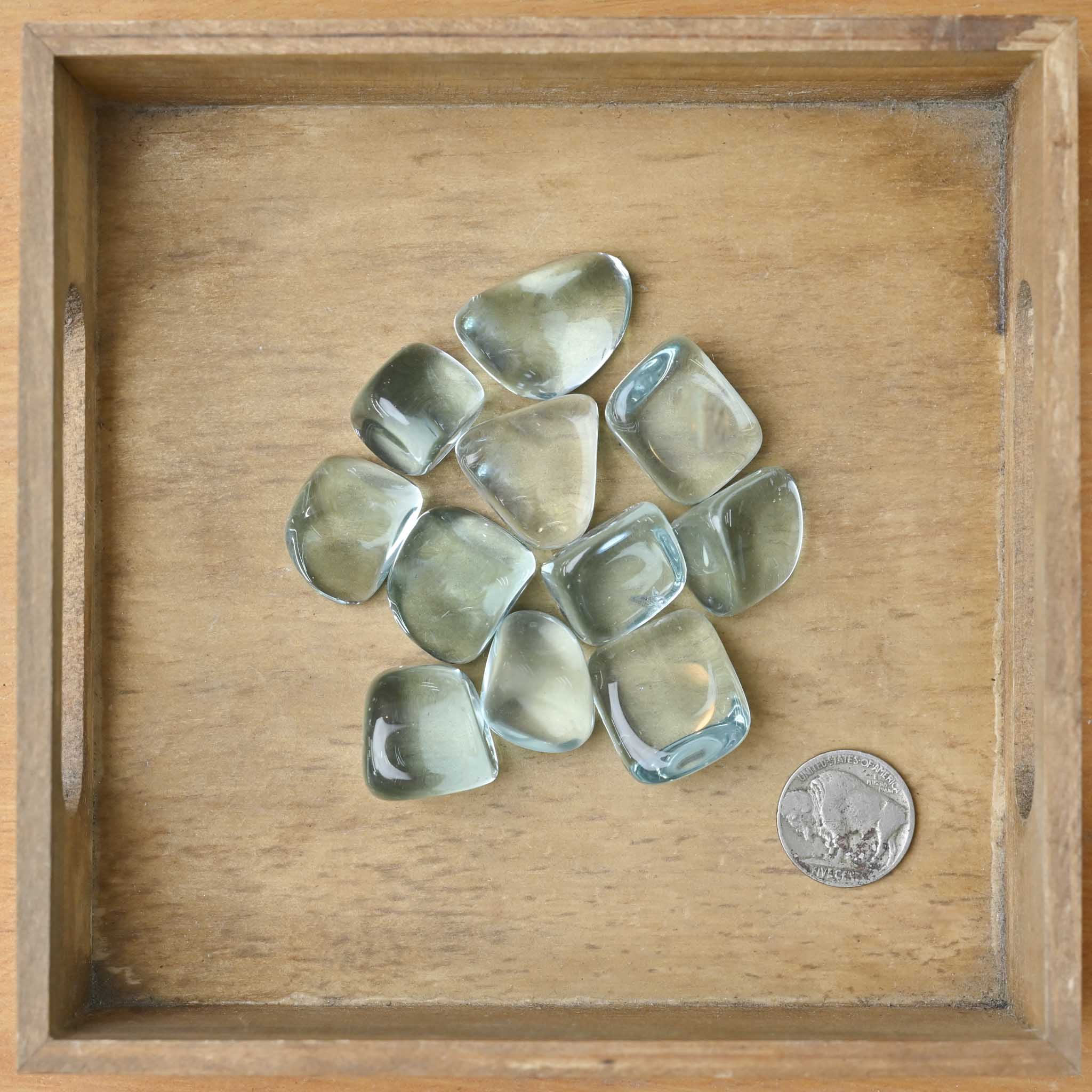 Tumbled Blue Obsidian