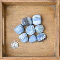 Tumbled Blue Opal