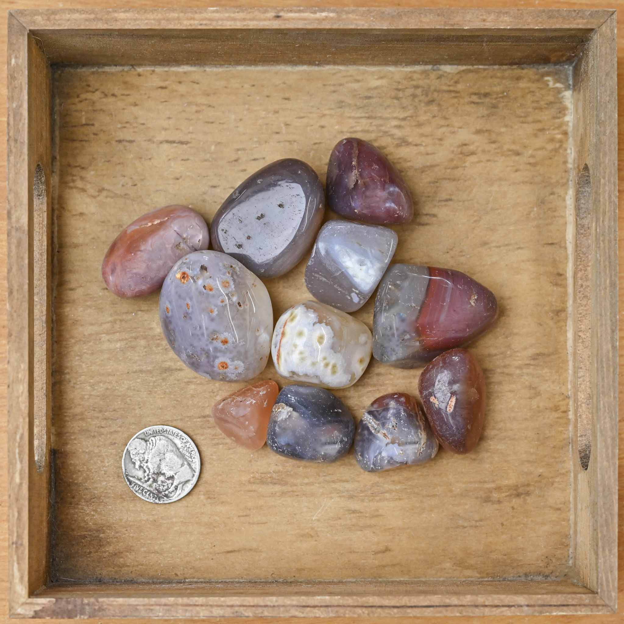 Tumbled Botswana Agate