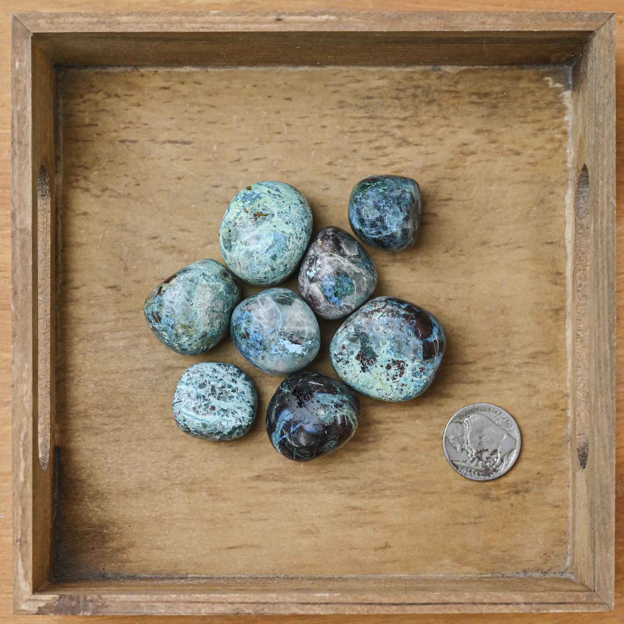 Tumbled Chrysocolla