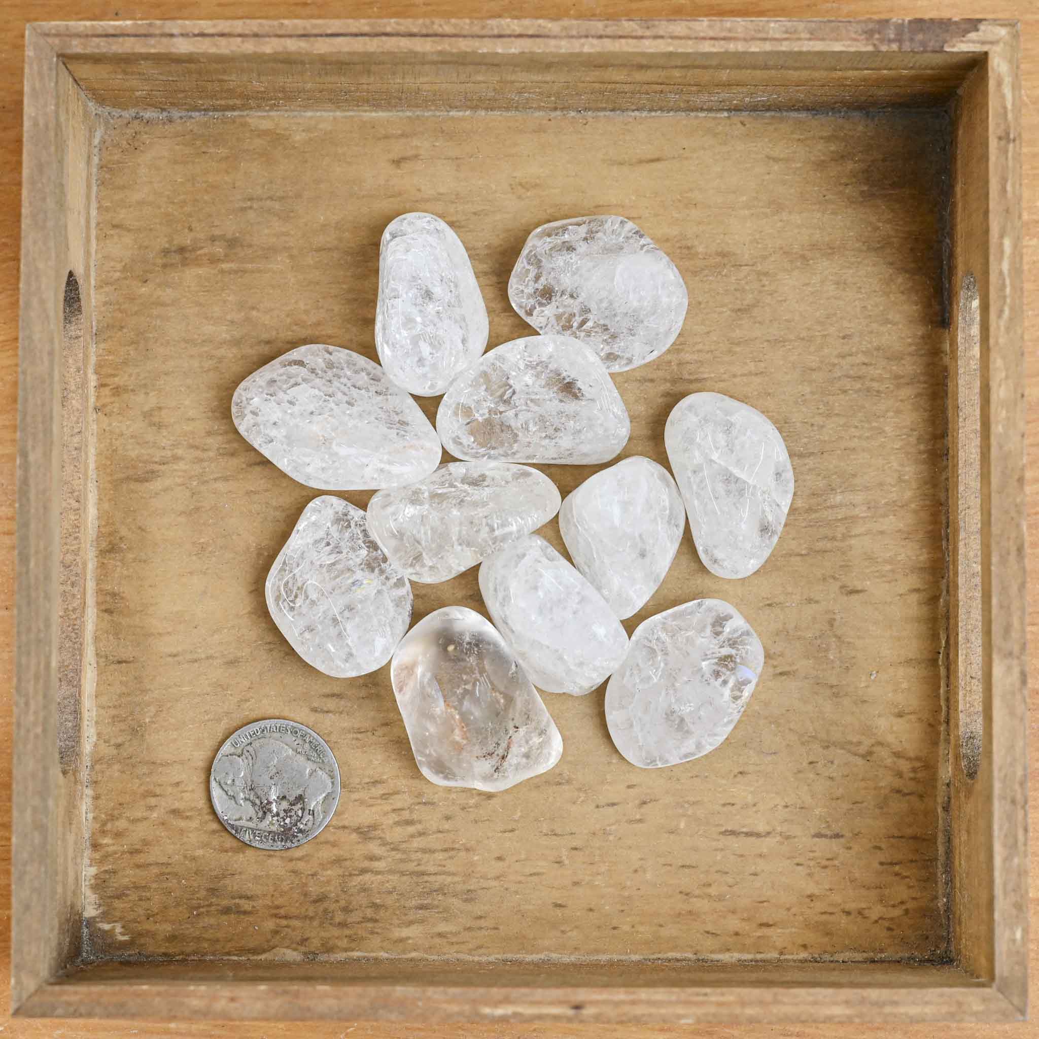 Tumbled Cracked Quartz