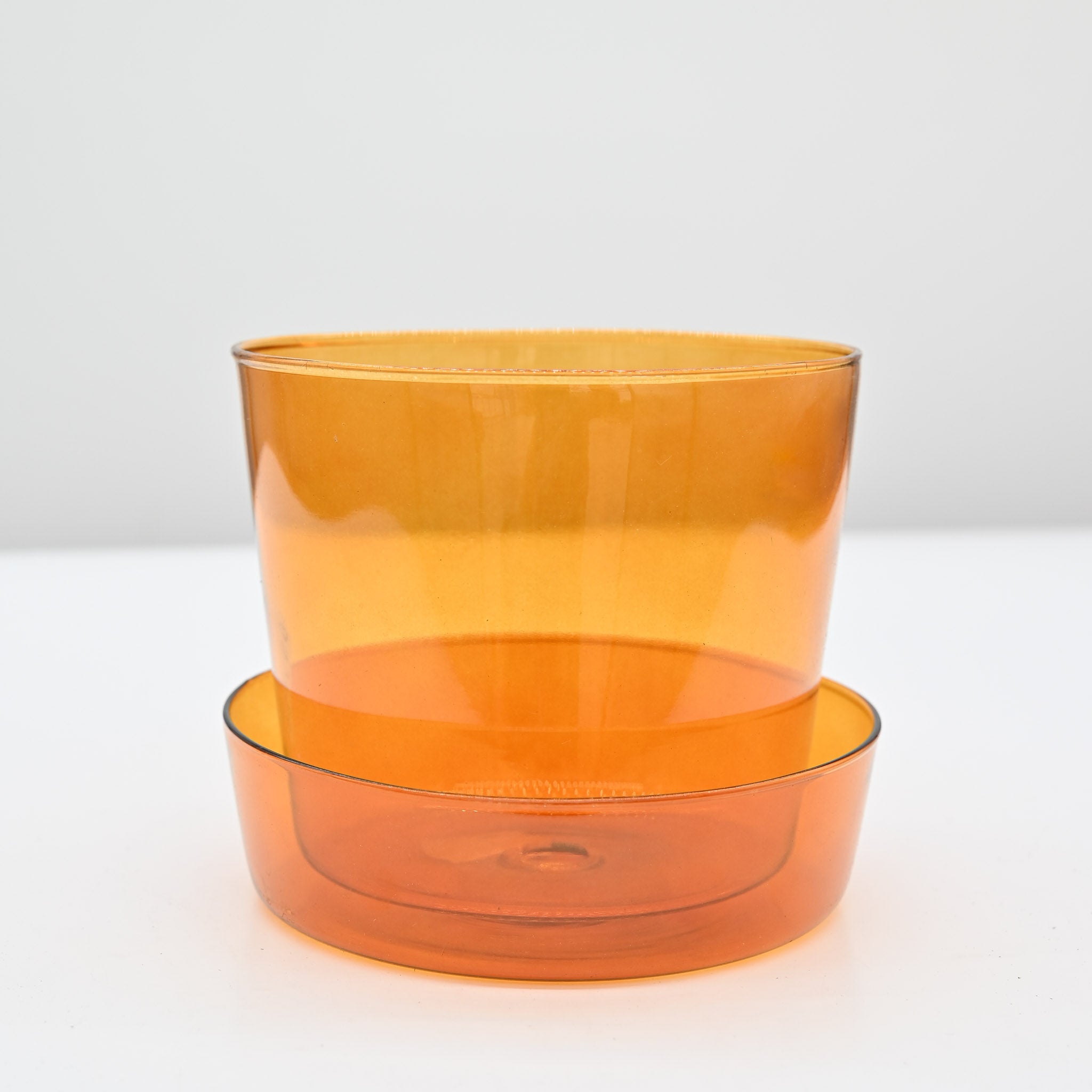 Sun Glow Glass Planter