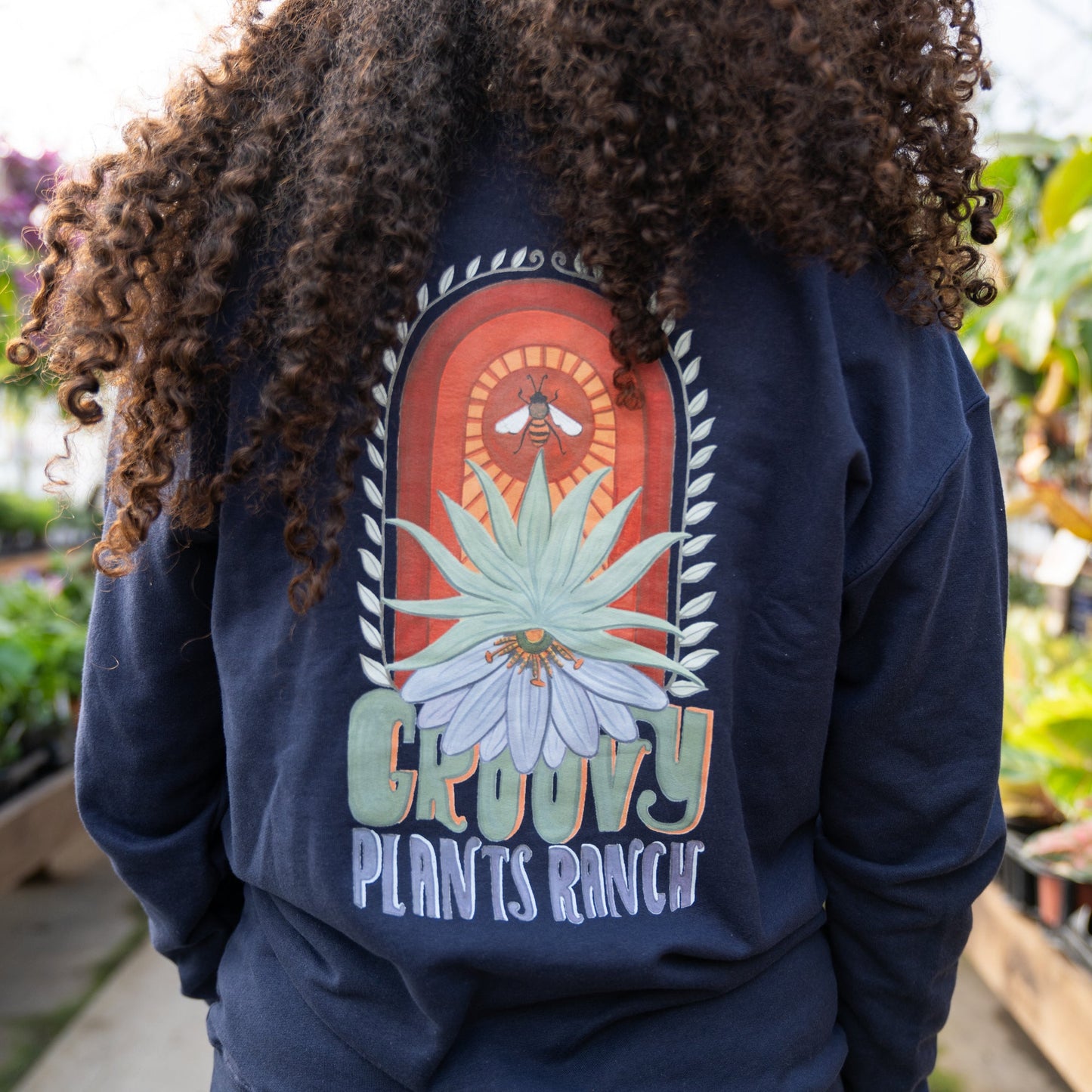 Groovy Crewneck Sweatshirt | Bee + Agave