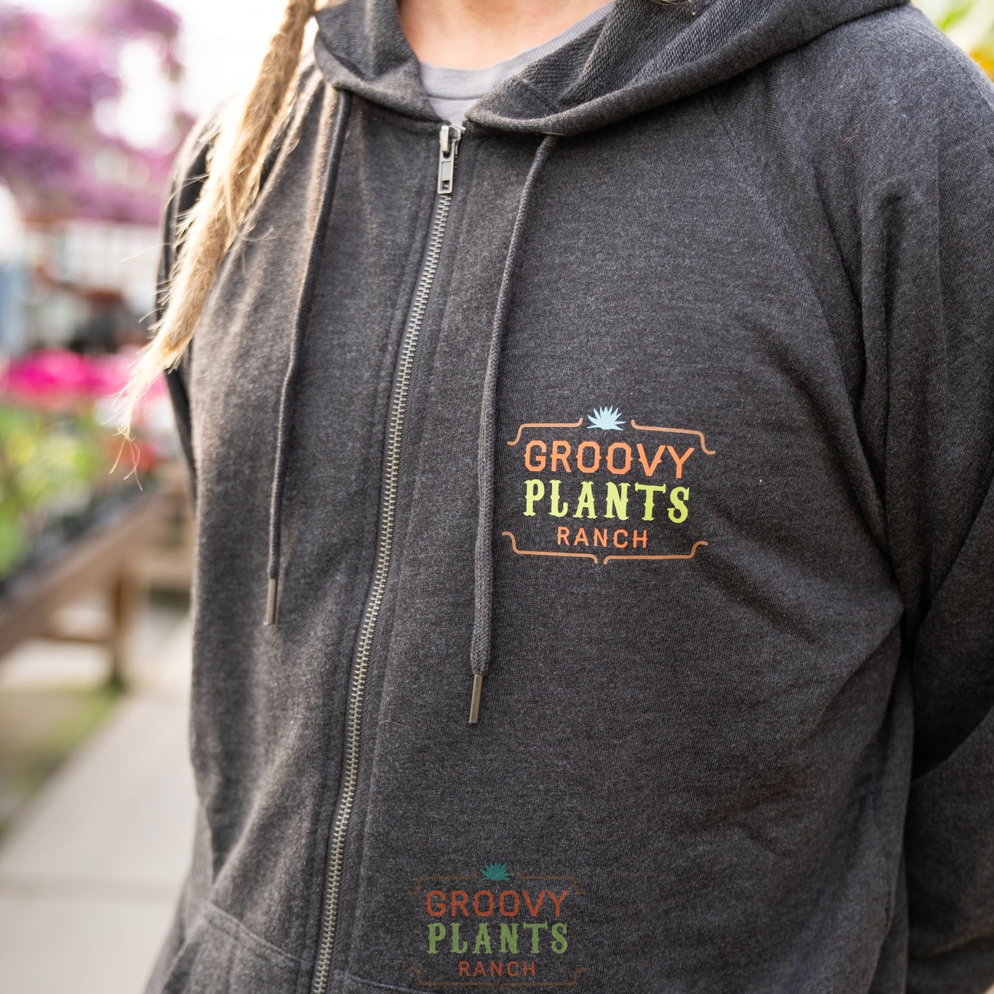 Groovy Sweatshirt | Hooded Full-Zip