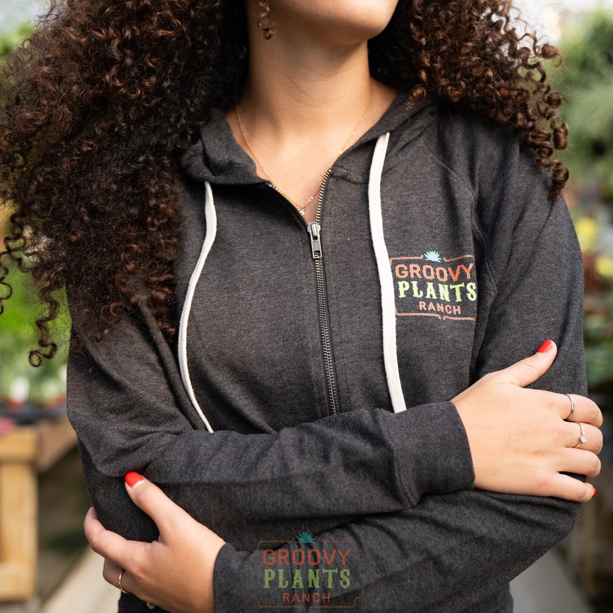 Groovy Sweatshirt | Hooded Full-Zip