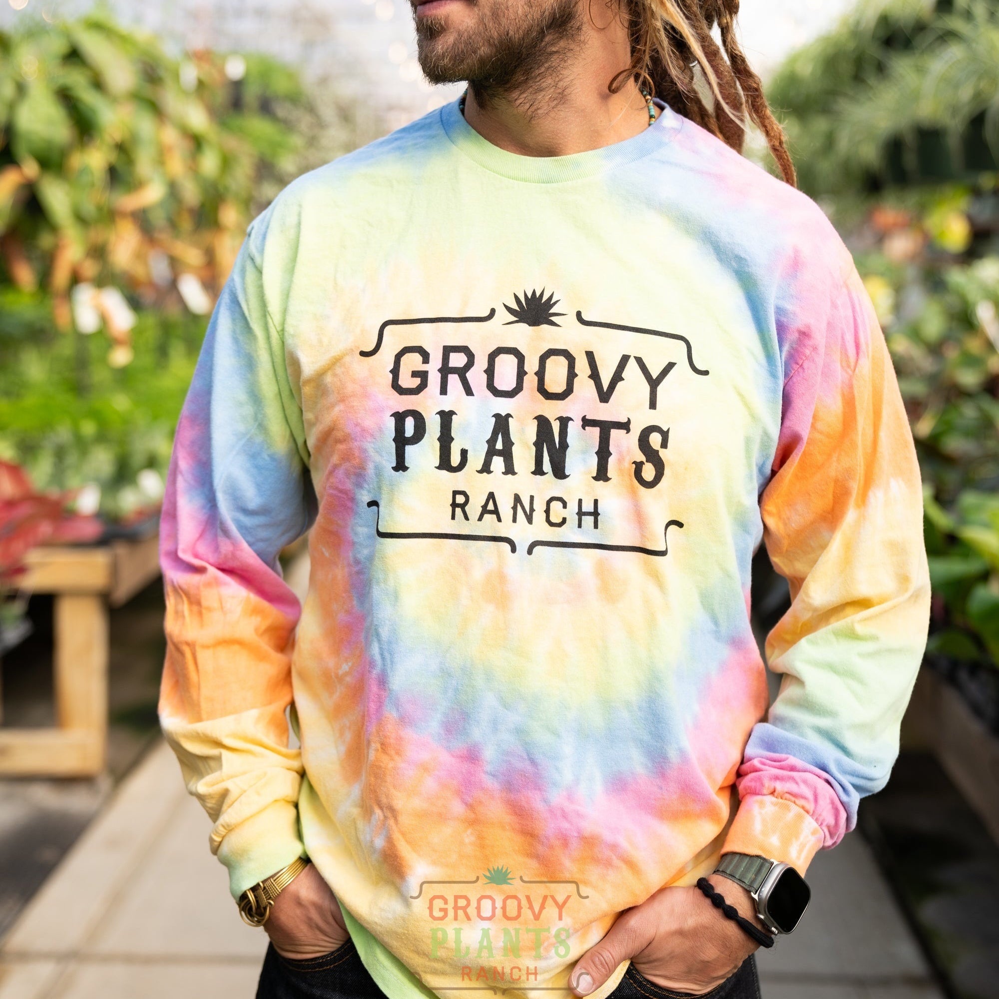 Groovy Tie Dye Long Sleeve | Groovy Plants Ranch LLC – The Groovy