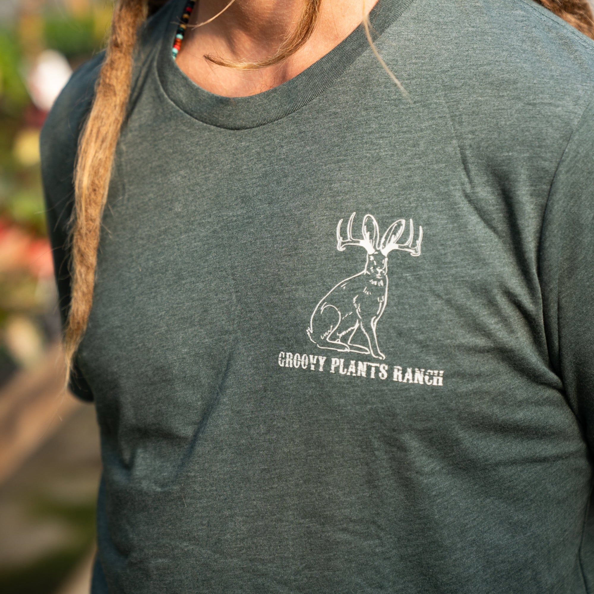 Groovy T-Shirt | Jackalope – The Groovy Plants Ranch LLC