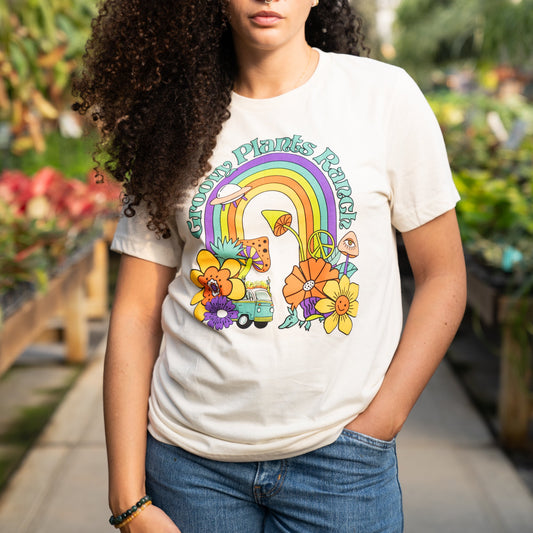 Groovy T-Shirt | Rainbow Ranch Vibes