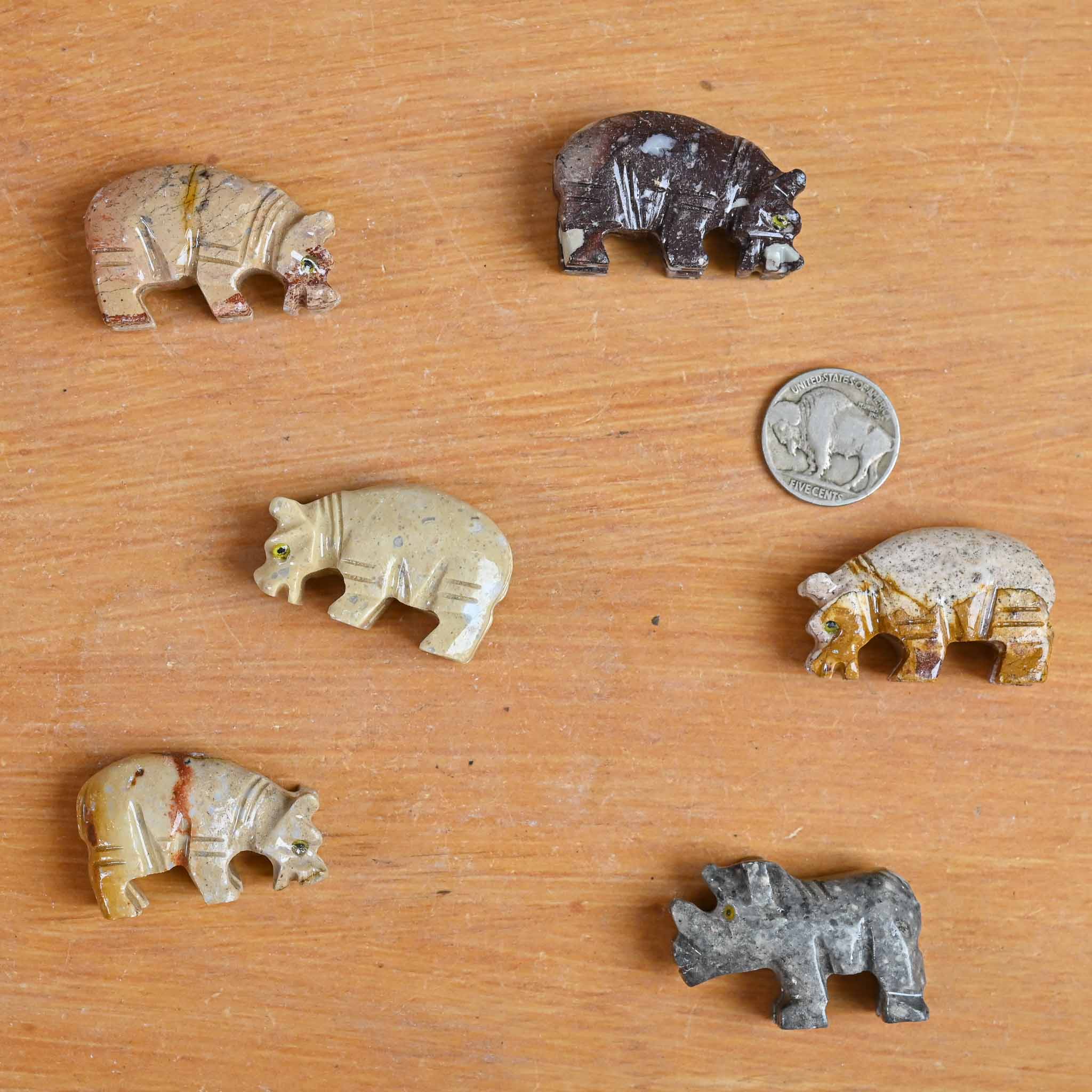 Soapstone Animal | Hippo