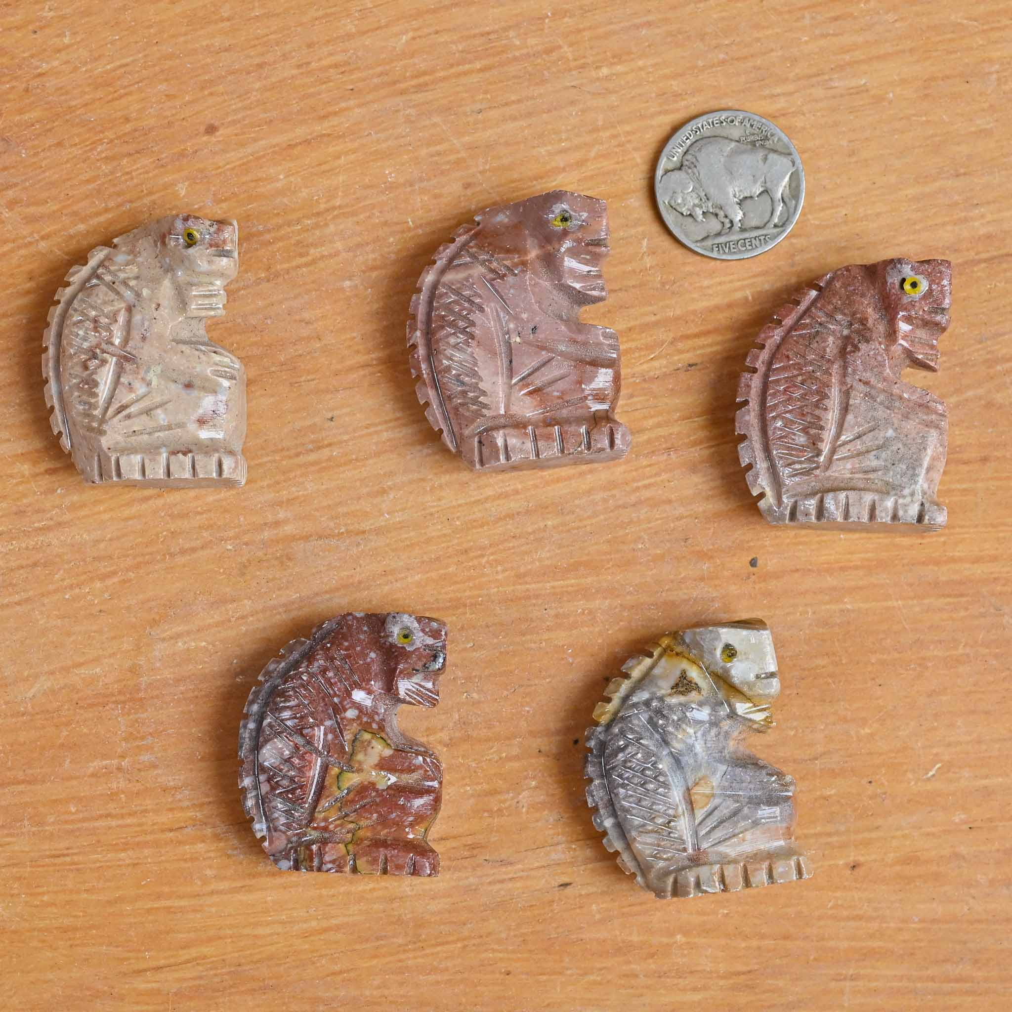 Soapstone Animal | Iguana