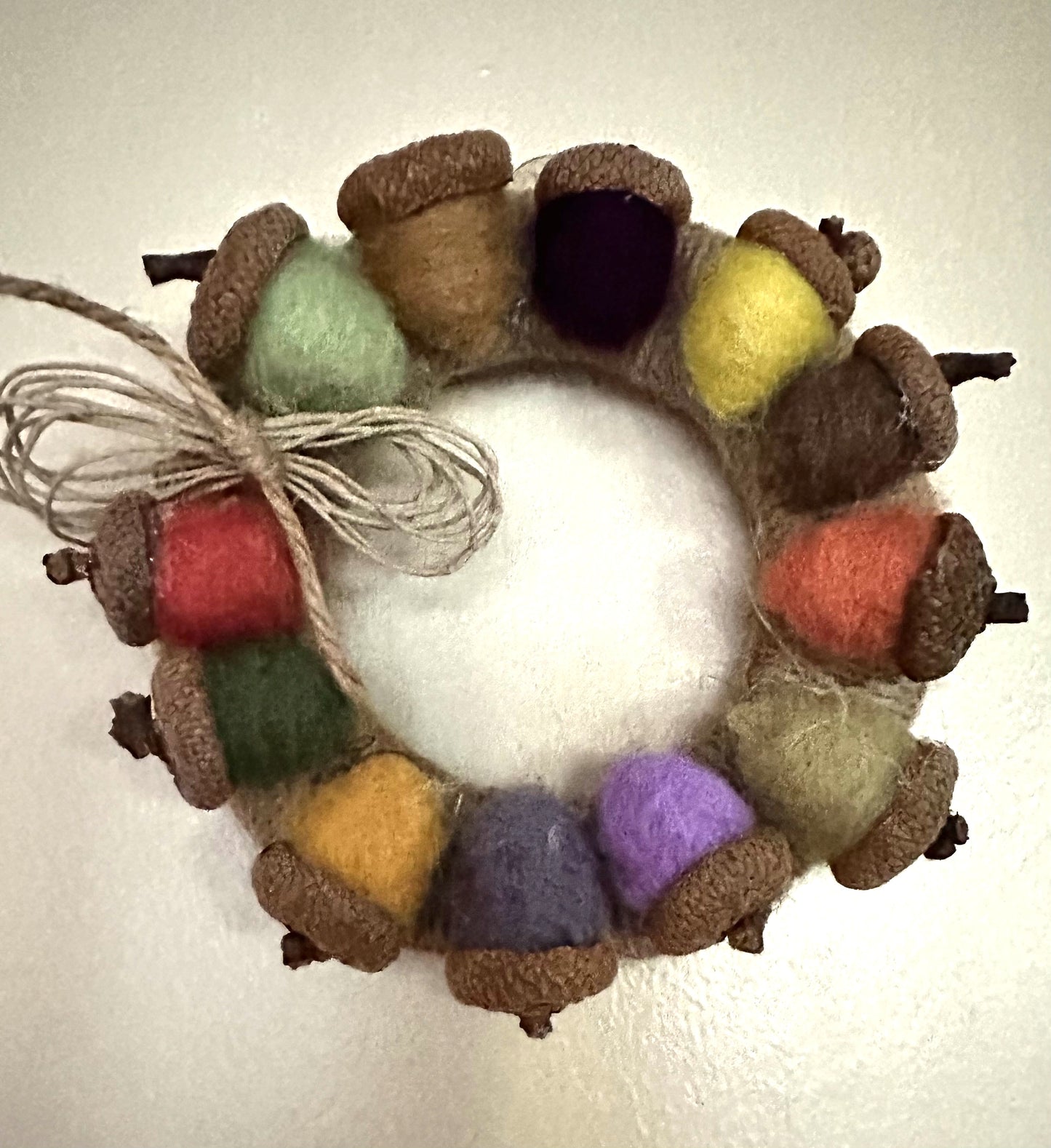 Wool Needle Felted Fall Wreath | Sept 6th 10am