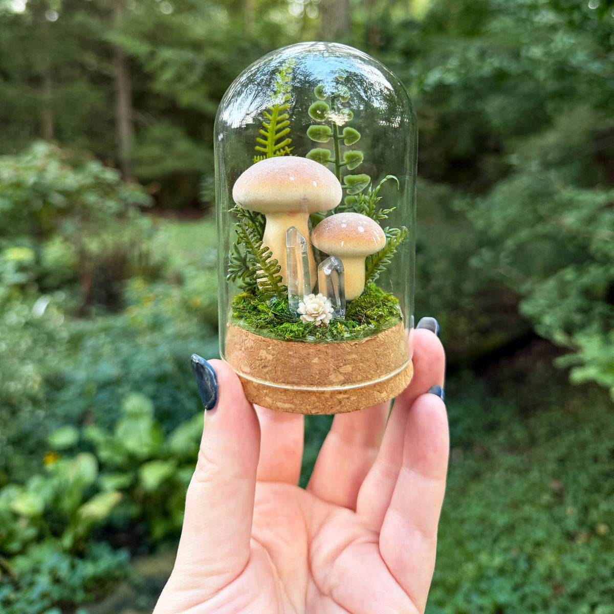 Cottagecore Mini Mushroom Cloche Workshop