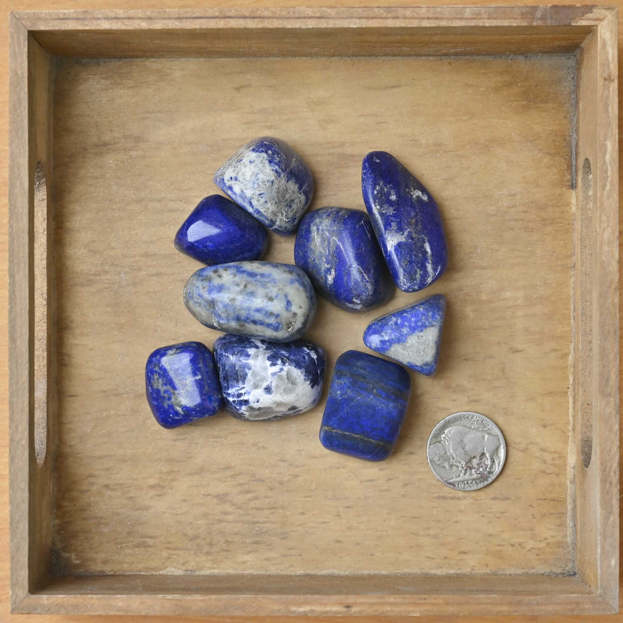 Tumbled Lapis
