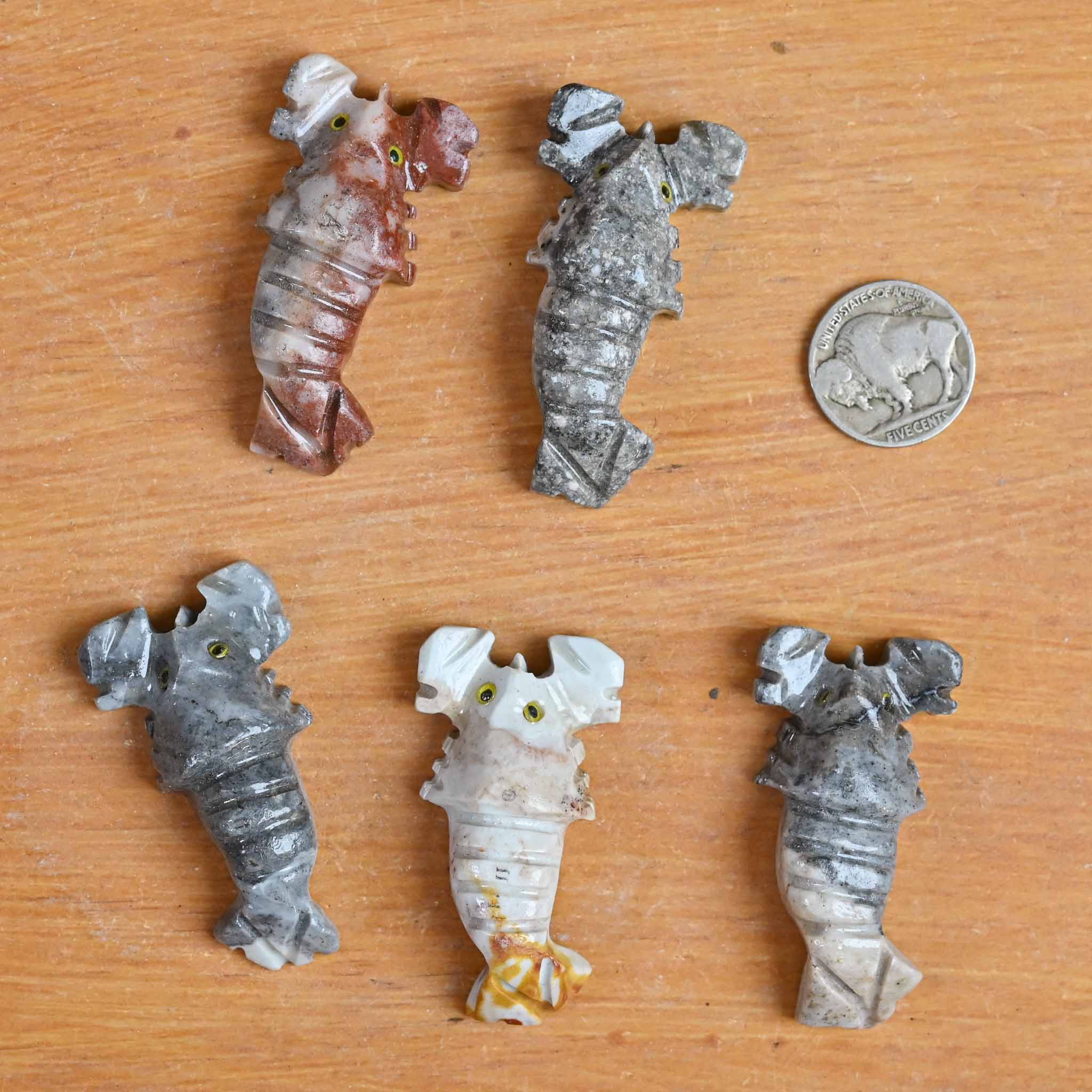 Soapstone Animal | Lobster