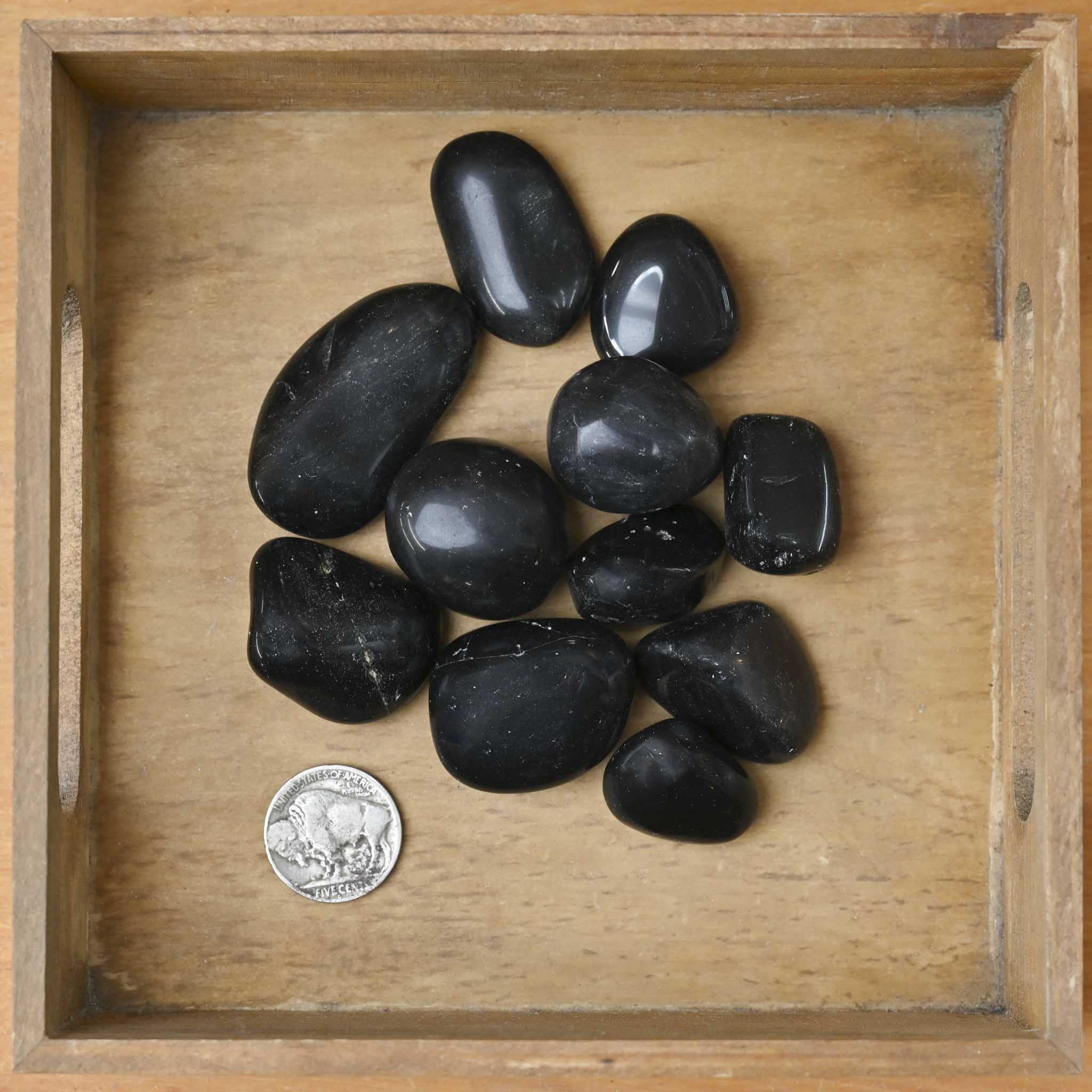 Tumbled Obsidian