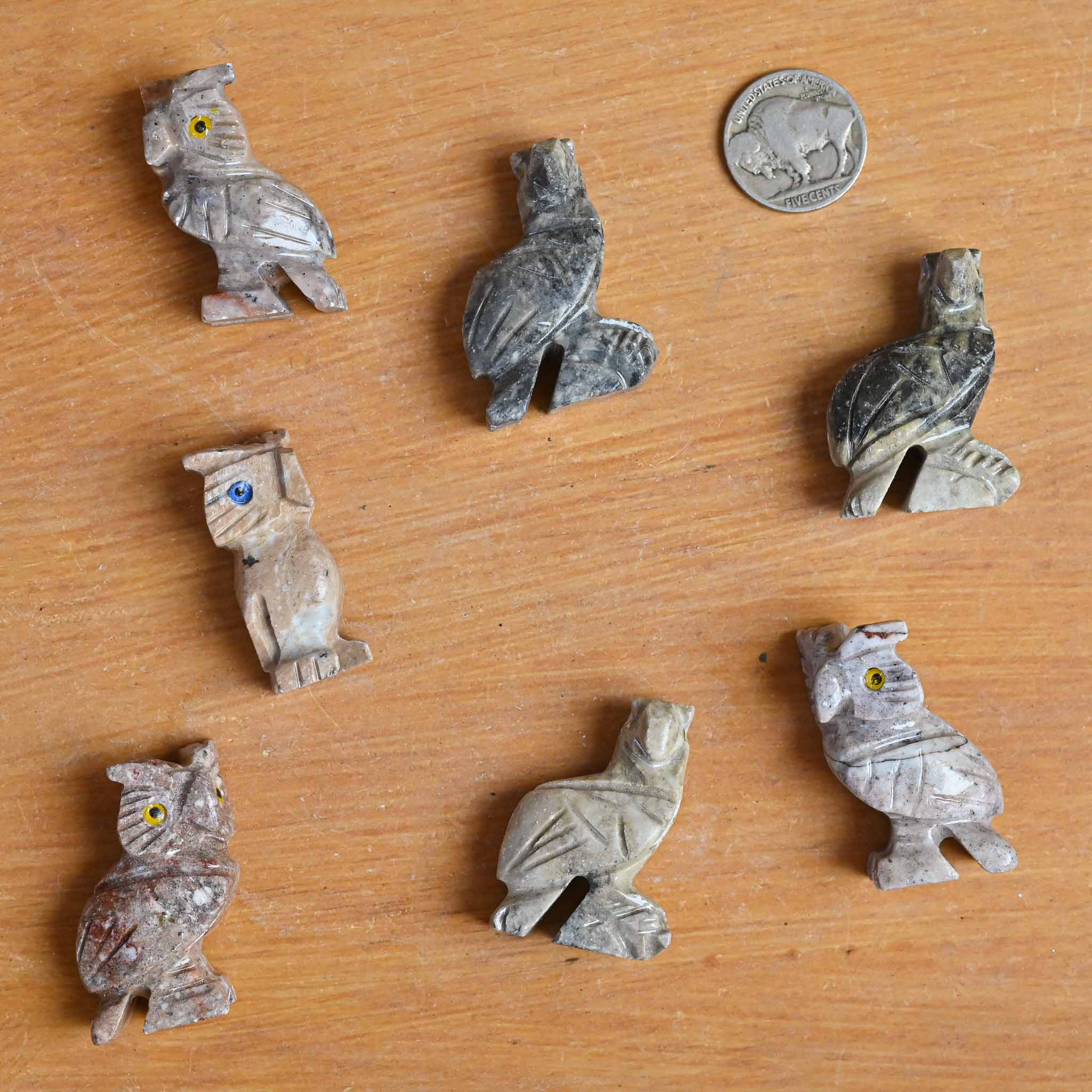 Soapstone Animal | Owl