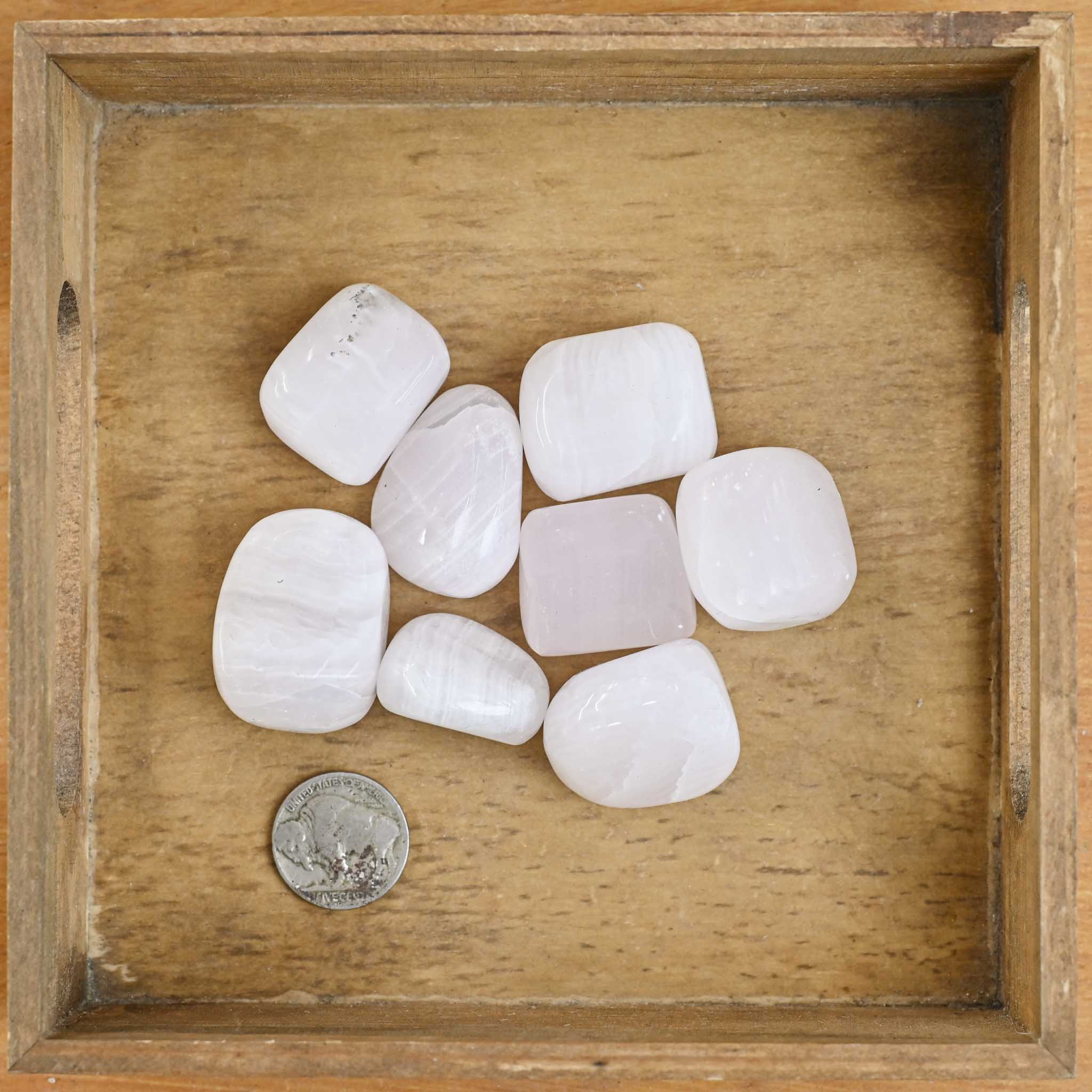 Tumbled Pink Calcite