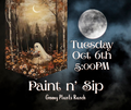 Paint n' Sip l Oct 6th 5pm