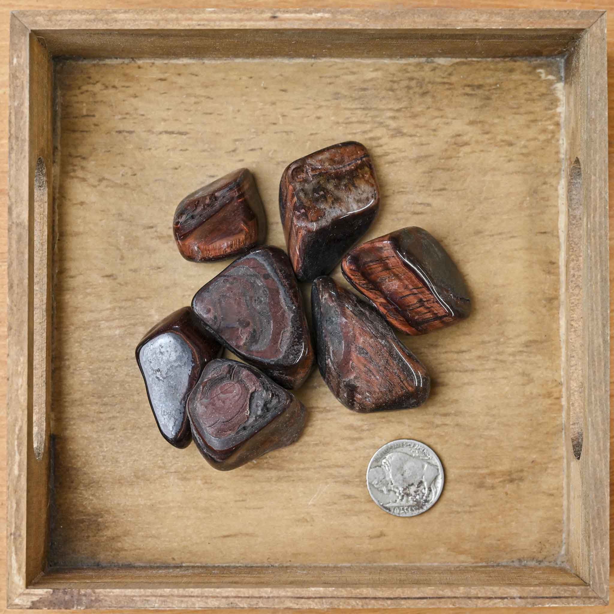Tumbled Red Tiger's Eye