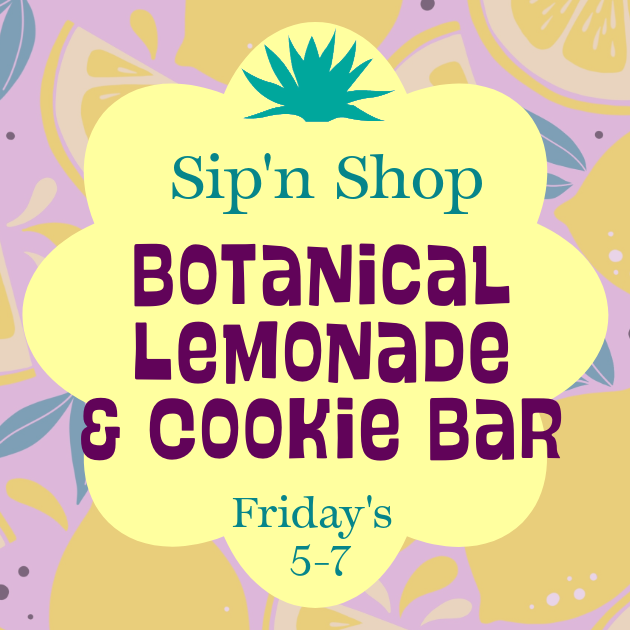 Sip'N Shop | Lemonade & Cookie Bar | July 31st 5-7
