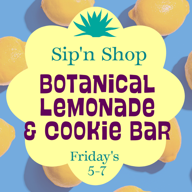 Sip'N Shop | Lemonade & Cookie Bar | Aug 7th 5-7