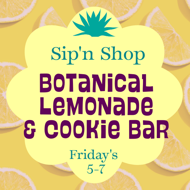 Sip'N Shop | Lemonade & Cookie Bar | Aug 21st 5-7