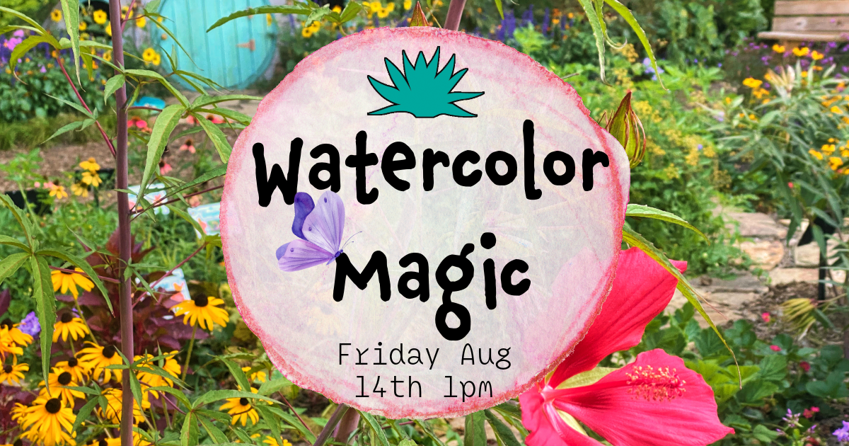 Watercolor Magic | Fri Aug 14th 1pm