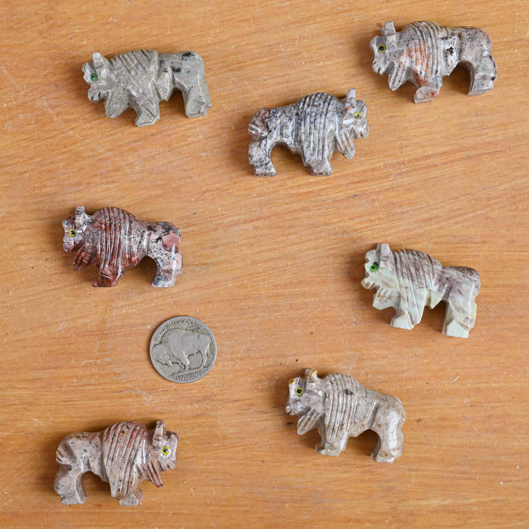 Soapstone Animal | Bull