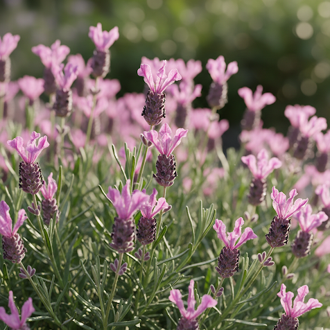 Spanish Lavender 'Verdant Blush'