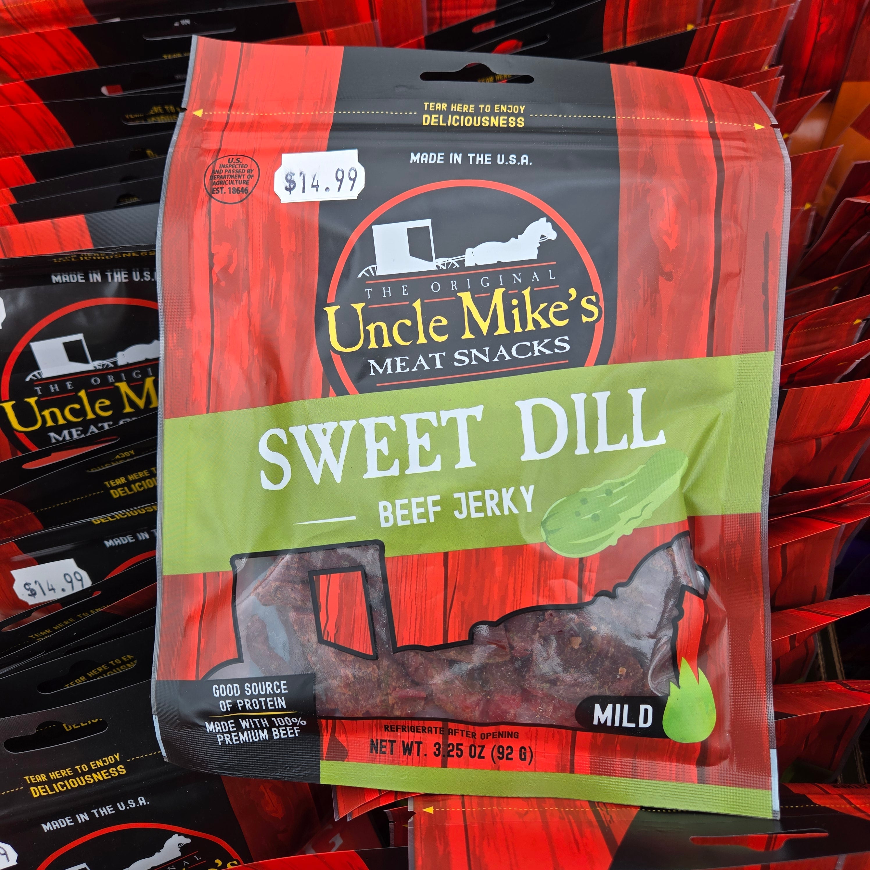 Uncle Mike Beef Jerky 3.25