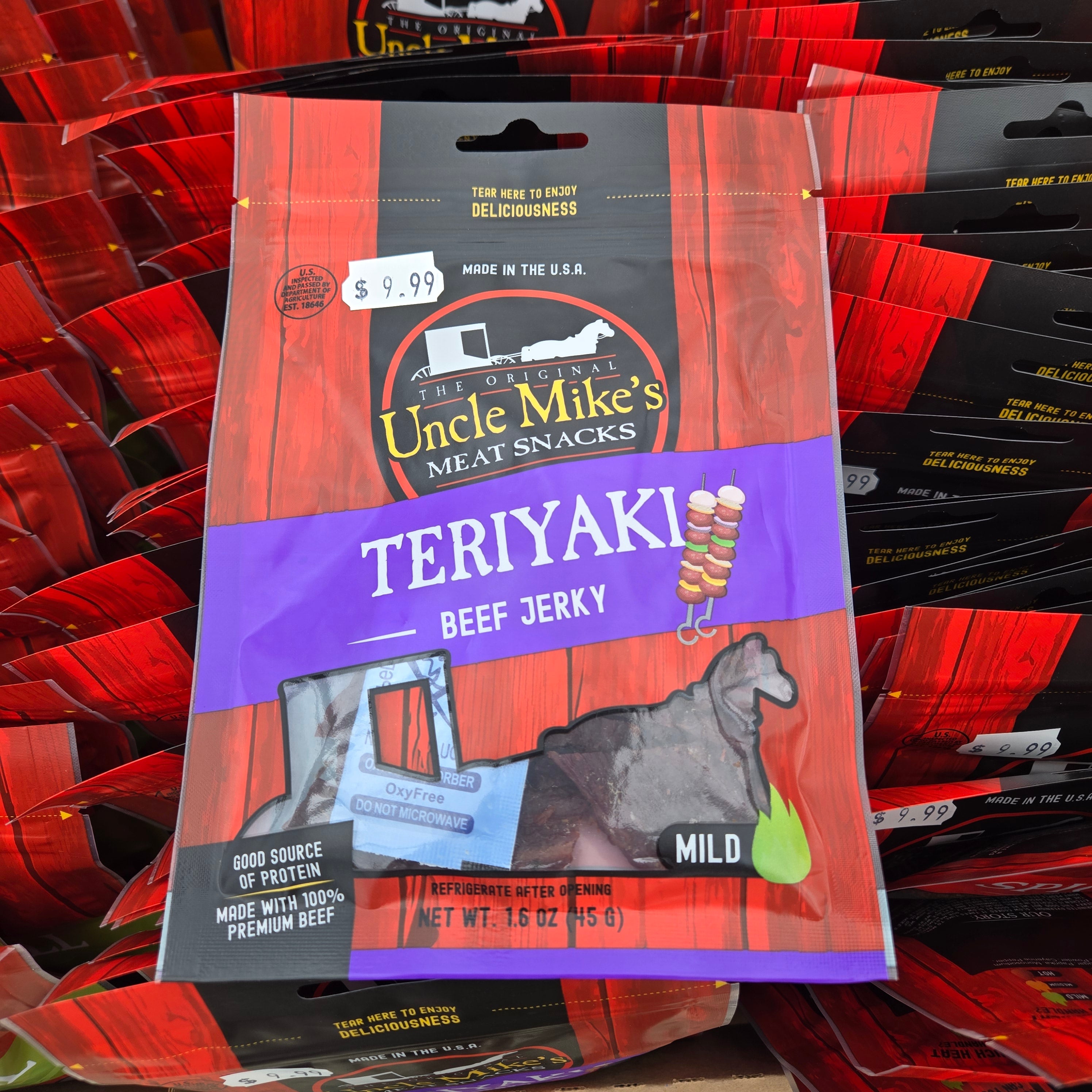 Uncle Mike Beef Jerky 1.6