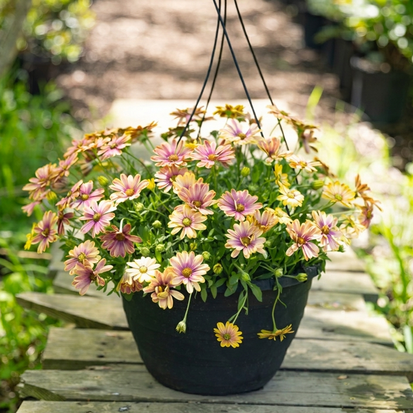 Osticade™ 'Twilight Moon' - African Daisy Hanging Basket – The