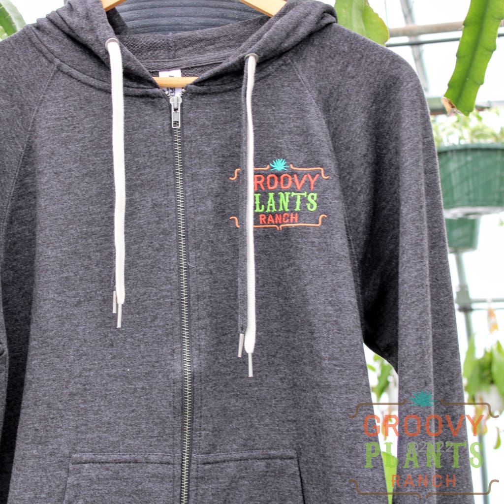 Groovy Full Zip Hooded Sweatshirt