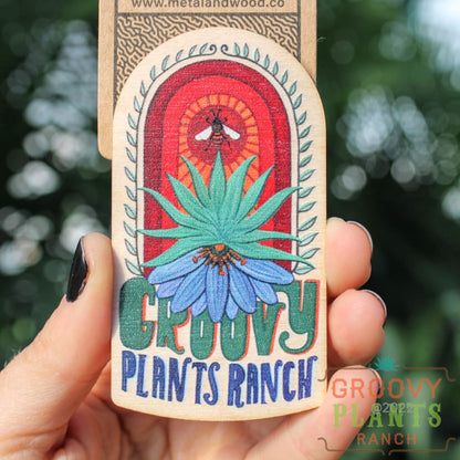 Groovy Plants Ranch Agave Magnet