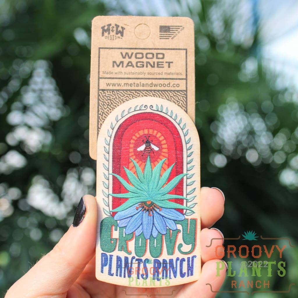 Groovy Plants Ranch Agave Magnet