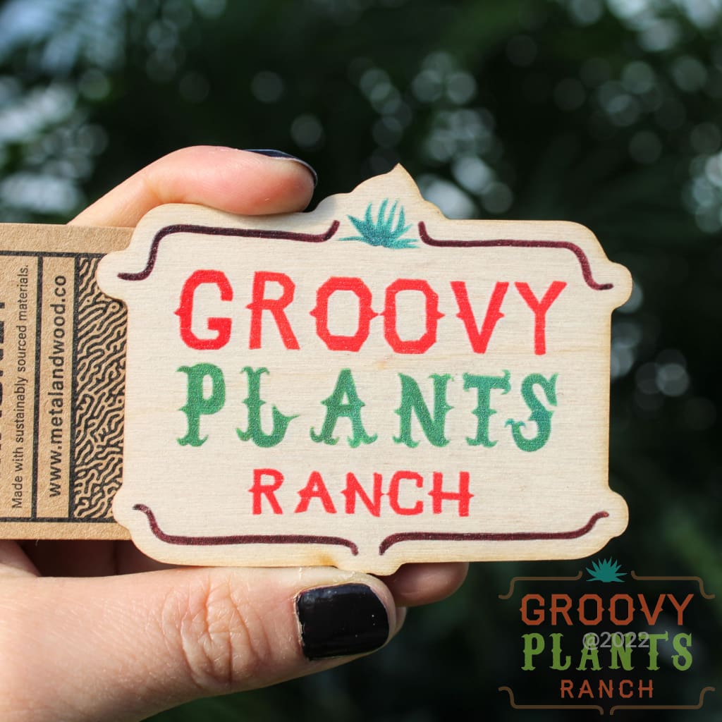 Groovy Plants Ranch Magnet